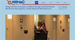 Desktop Screenshot of hiemac.com.au